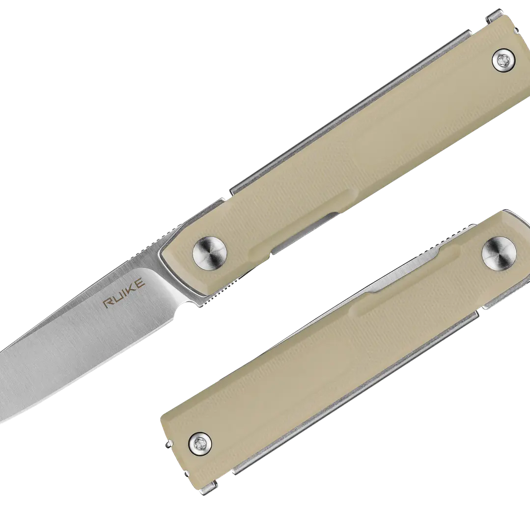 Navaja Plegable RUIKE D712-T EDC | Mango G10 Tan 3
