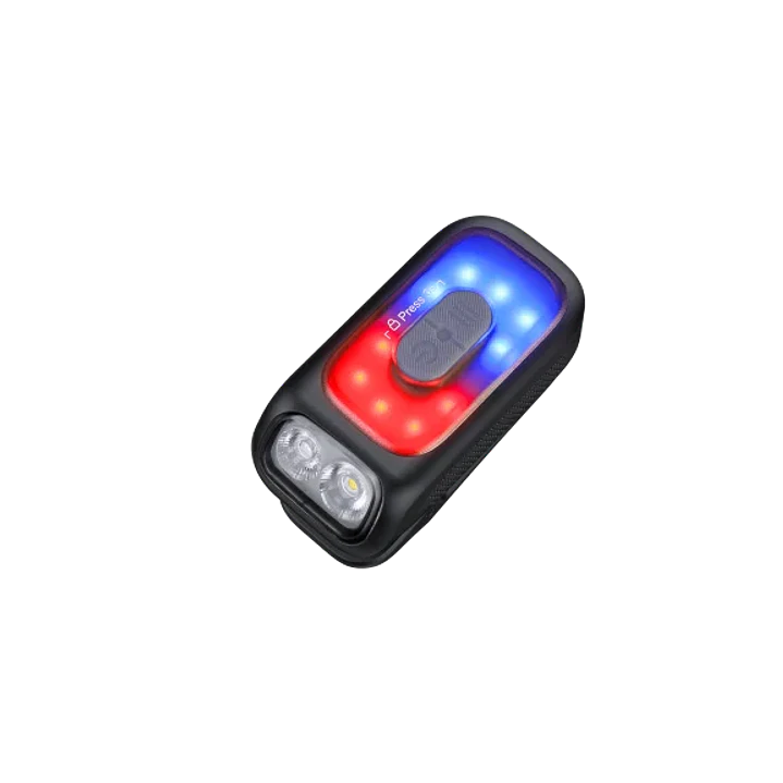 Linterna Recargable Fenix E04R Negra – 300 Lum - Clip Giratorio 360° 5
