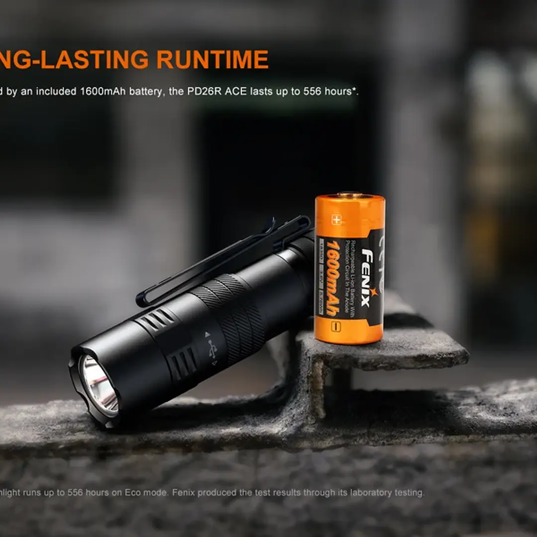 Fenix PD26R ACE – Linterna Recargable EDC de 1300 Lúmenes 5