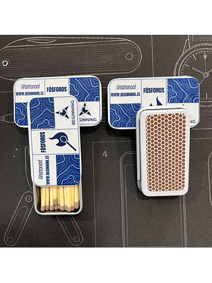 Caja Metálica para Fósforos EDC