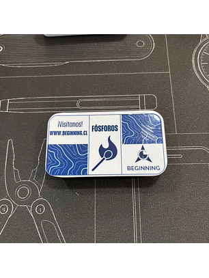 Caja Metálica para Fósforos EDC