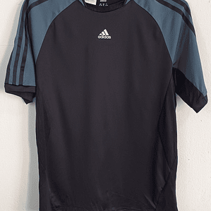 POLERA DEPORTIVA ADIDAS NEGRA S
