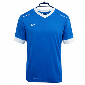 Polera Nike Dri-Fit Deportiva Azul Hombre Talla L