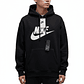 Poleron Nike Sportswear Fleece con Gorro — Retorno de Tienda - Miniatura 2