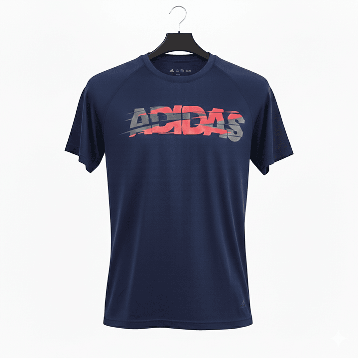 Polera Adidas Azul Marino Talla L — Como Nueva 1