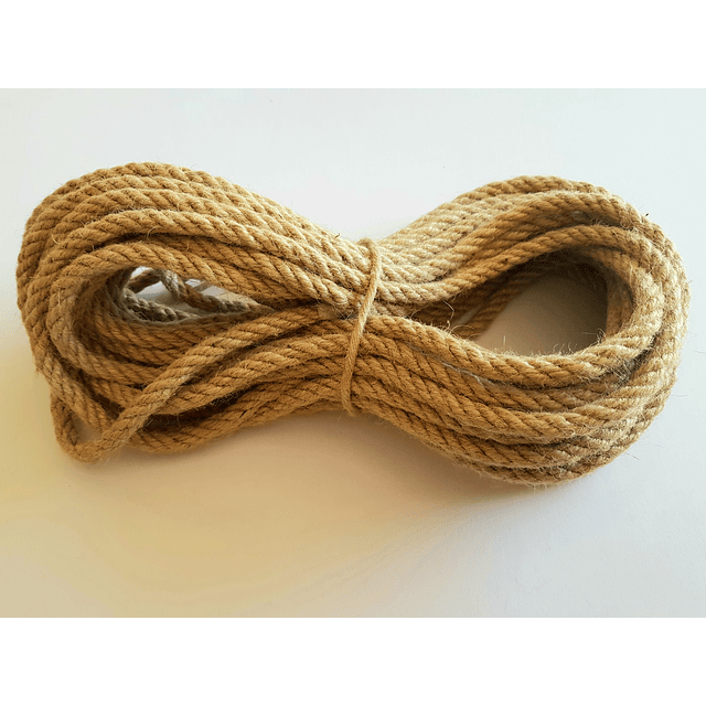 Natural Jute Rope, 6mm/8mm Thick Jute Twine