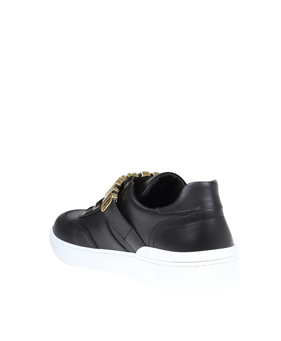 Moschino Piel con placa Gold 2