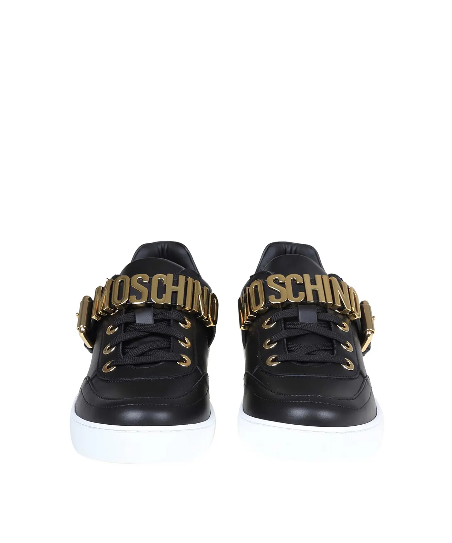Moschino Piel con placa Gold 4
