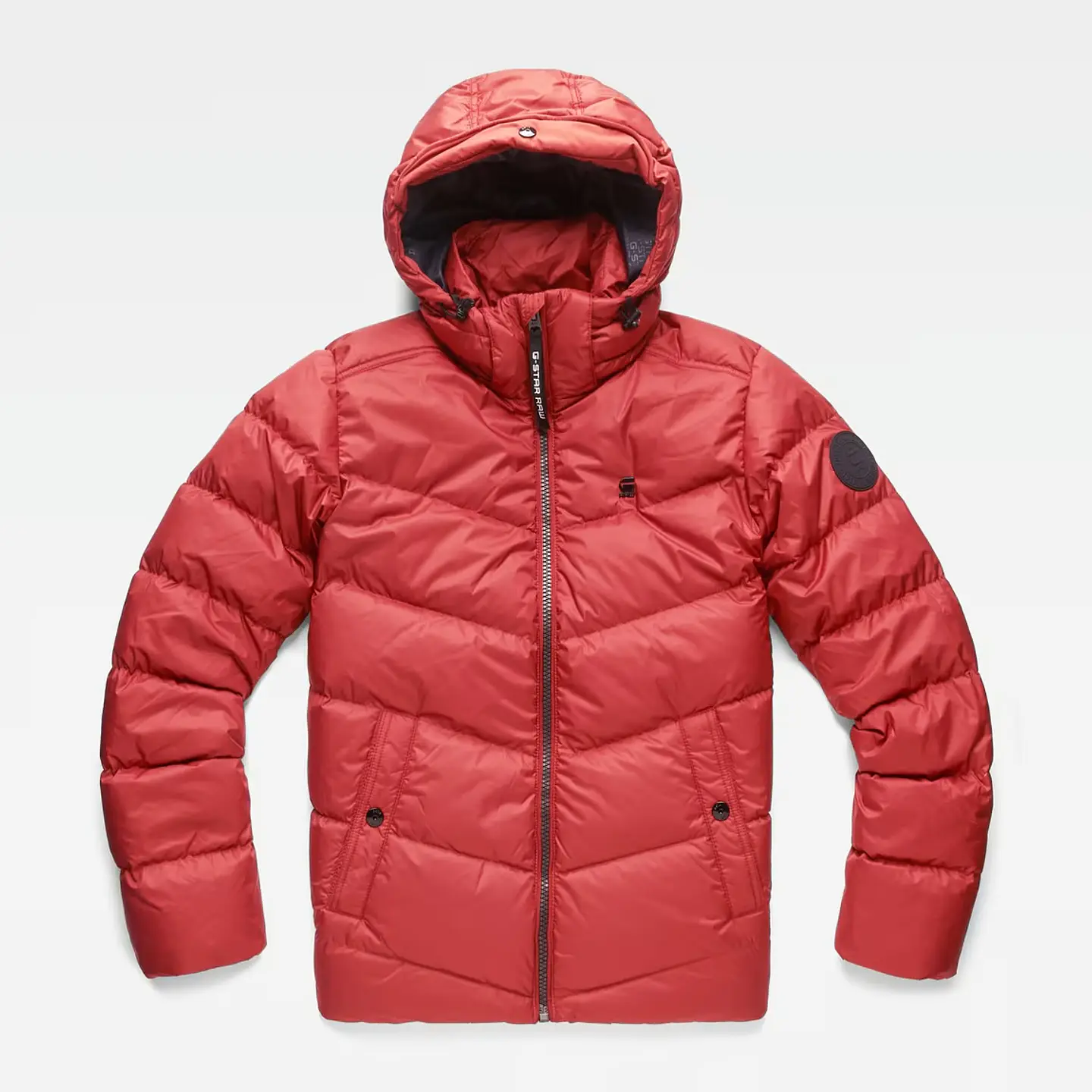 Chaqueta Whistler down puffer roja 1