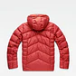 Chaqueta Whistler down puffer roja - Miniatura 7