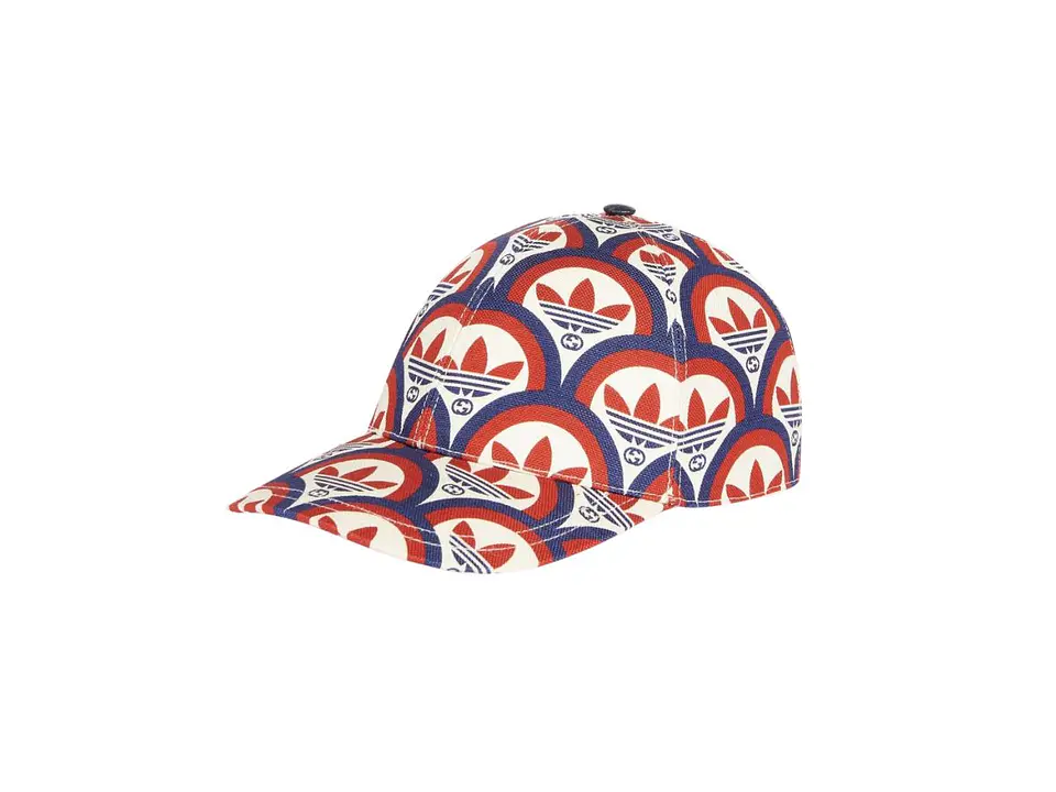 Gucci x Adidas gorra Trefoil print 1