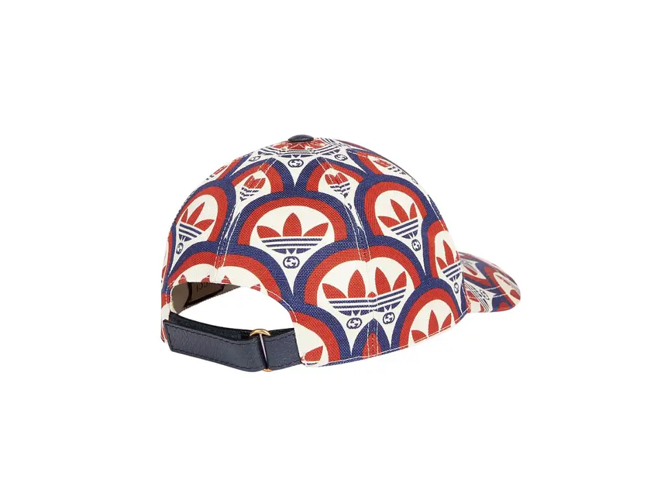 Gucci x Adidas gorra Trefoil print 2