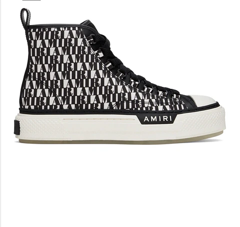 Zapatillas Amiri High Allover monogram
