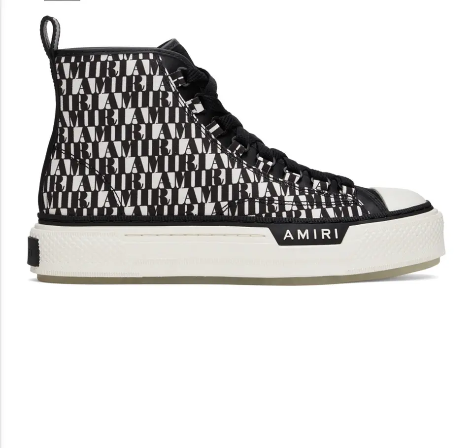 Zapatillas Amiri High Allover monogram 1