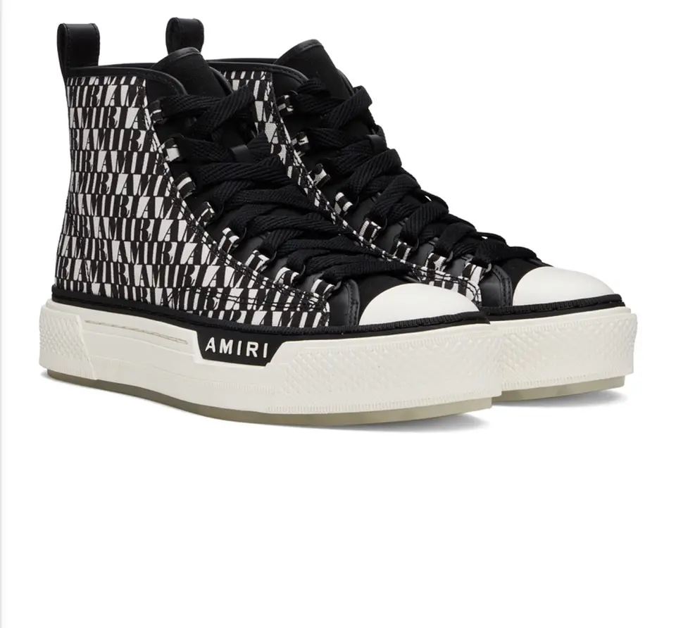 Zapatillas Amiri High Allover monogram 2