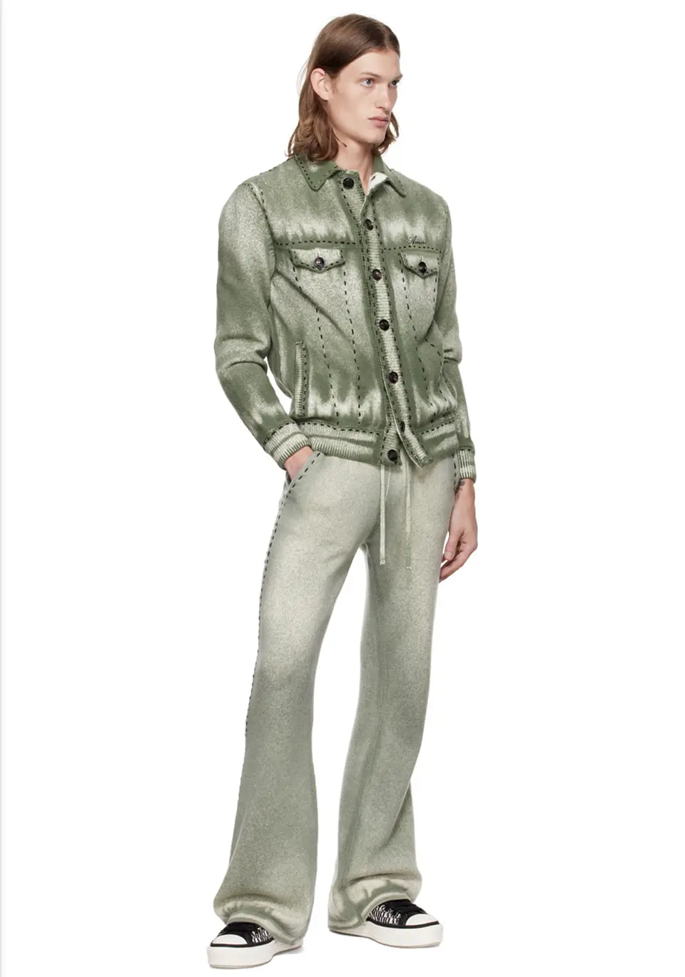 Zapatillas Amiri High Allover monogram 5