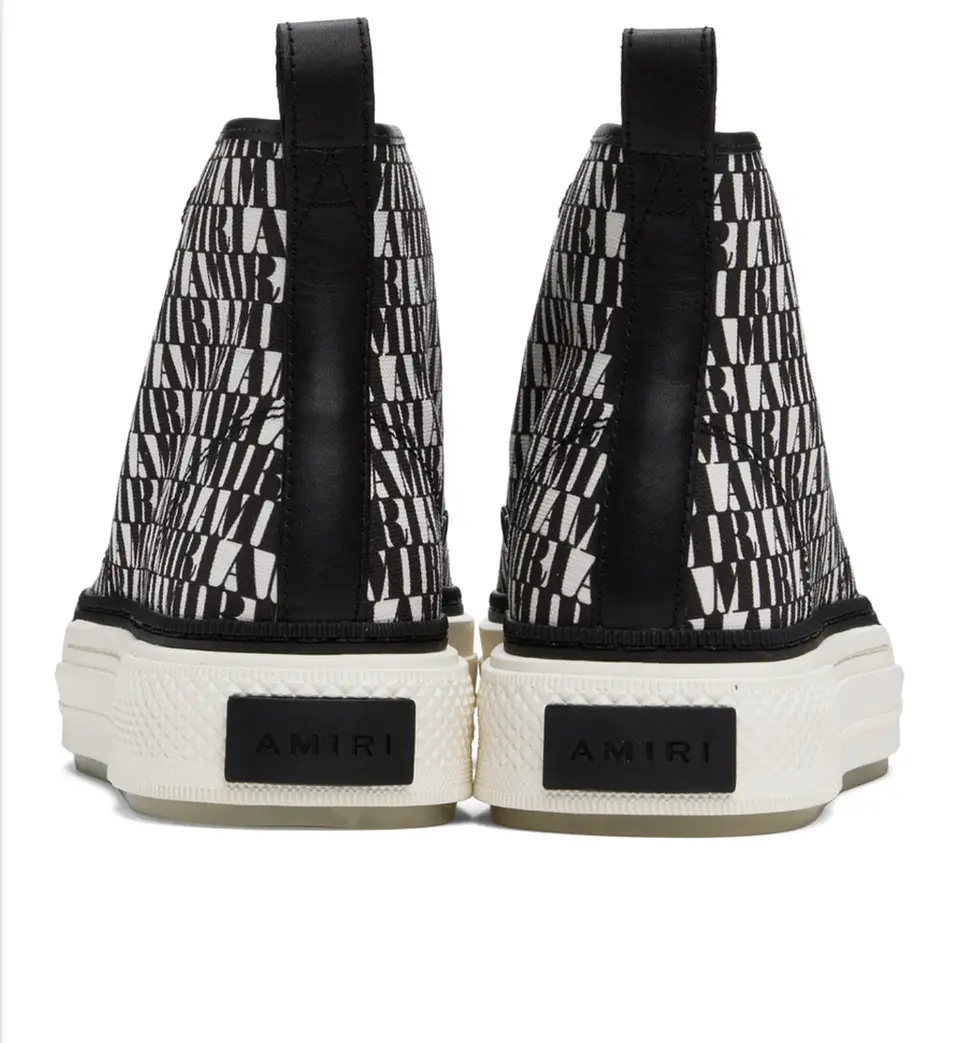 Zapatillas Amiri High Allover monogram 3