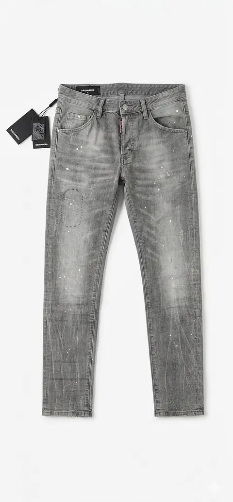 Jeans Dsquared gris light grey