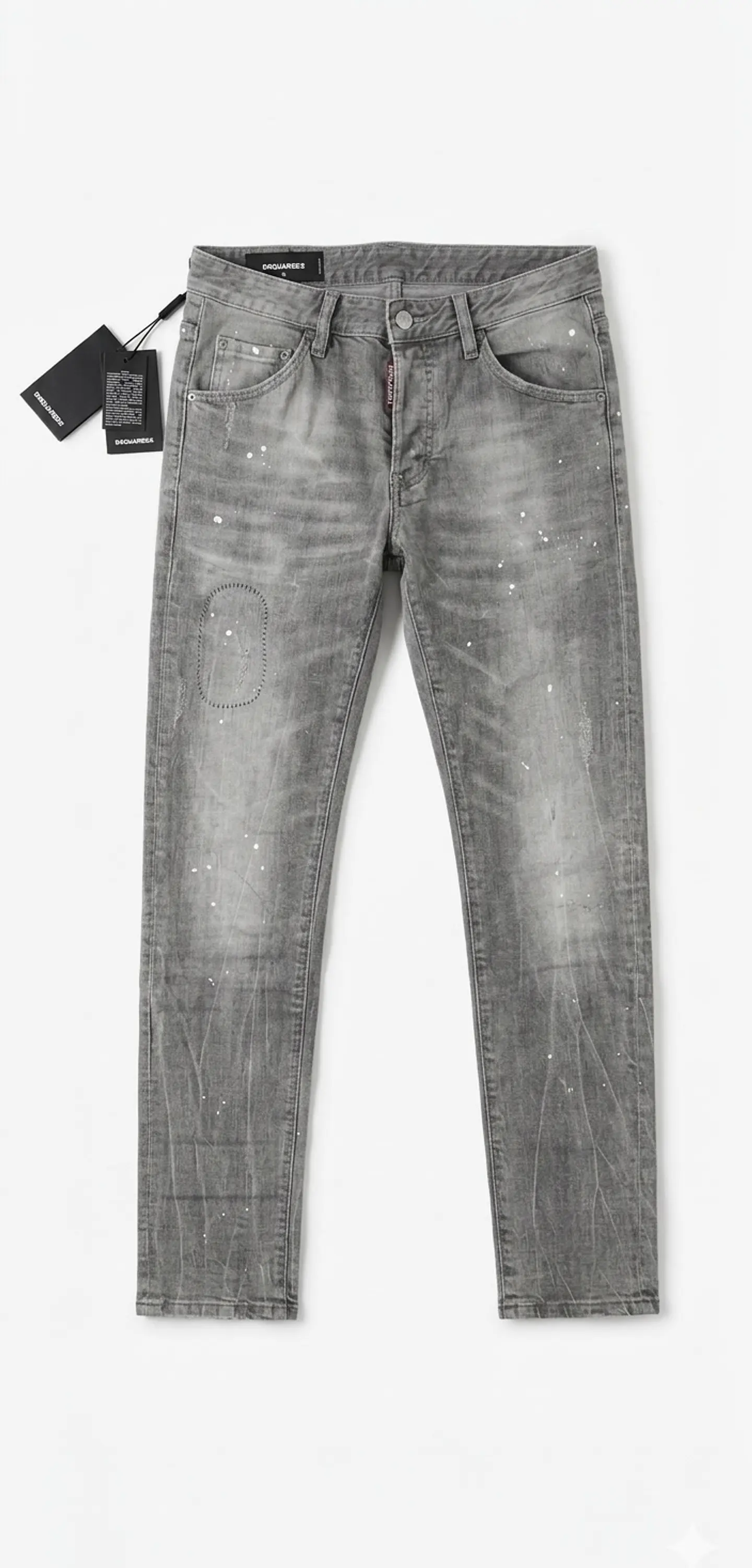 Jeans Dsquared gris light grey 1