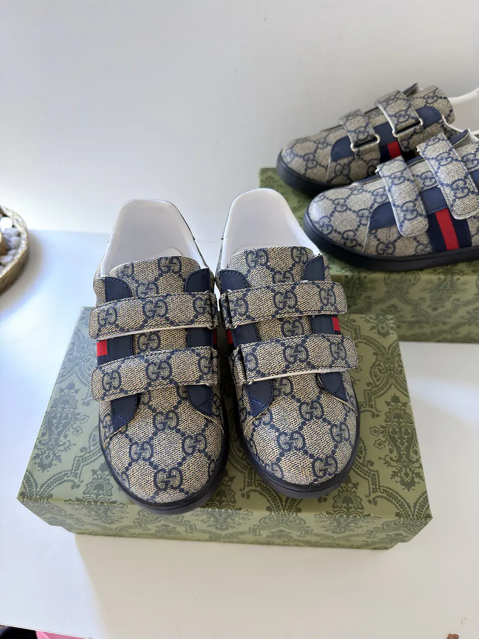 Gucci Ace monogram niño 2