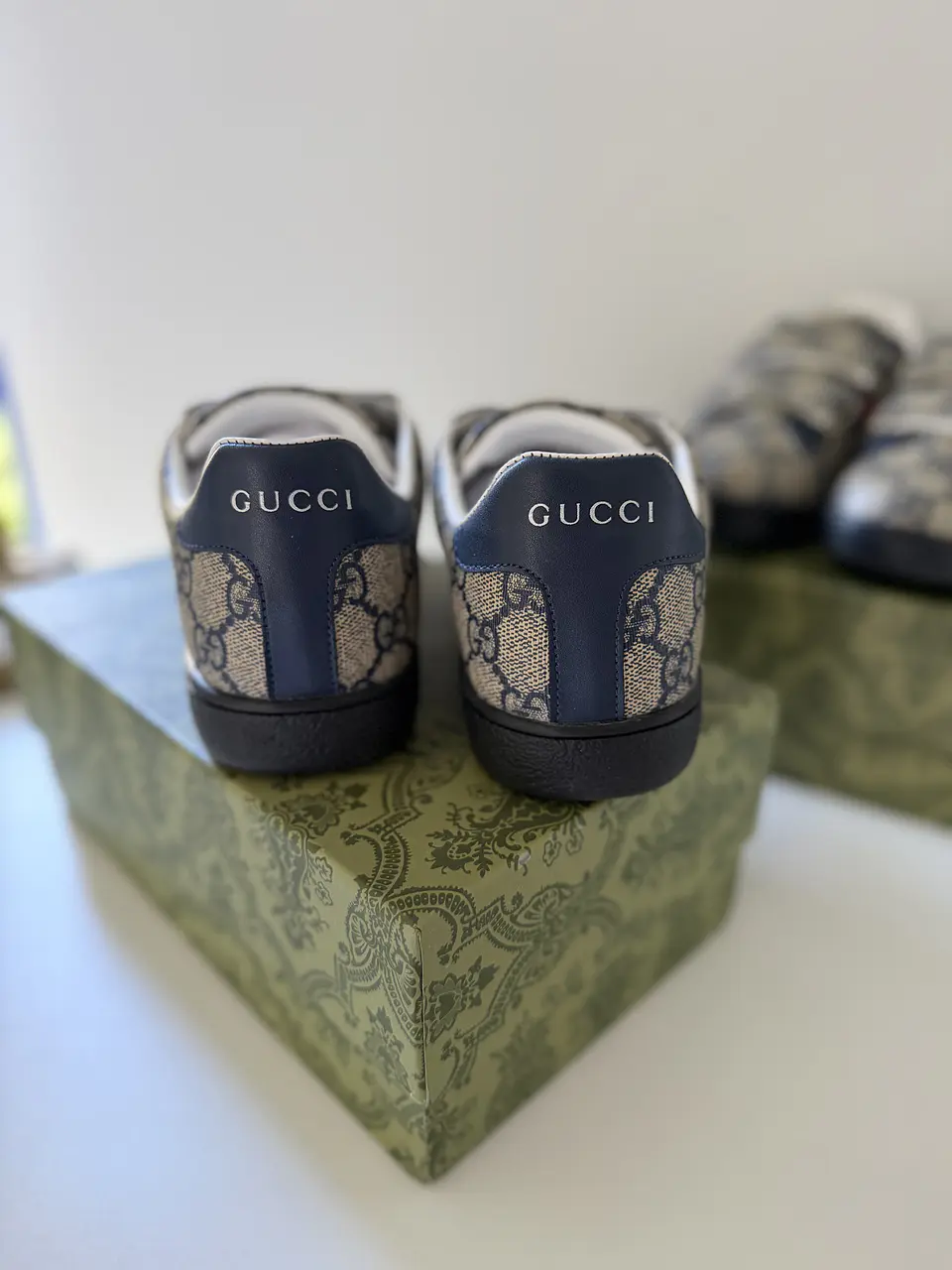 Gucci Ace monogram niño 4