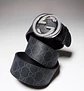 Cinturon Gucci GG Supreme beige y negro - Miniatura 6