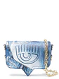 Chiara Ferragni cartera eyelike denim azul small - Miniatura 4