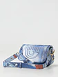 Chiara Ferragni cartera eyelike denim azul small - Miniatura 2