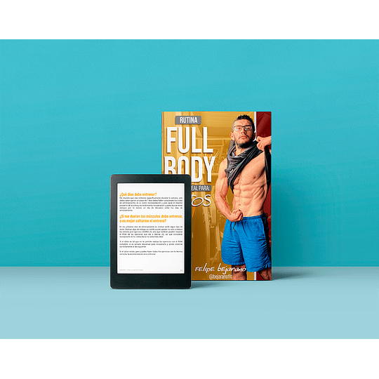 ANTES - RUTINA FULL BODY: NOVATOS - 3X SEMANA