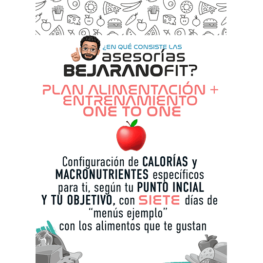 V.I.P. Entreno + Nutricion + 20 Videollamadas + Recetario *5 MESES*