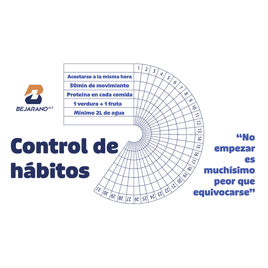 Plantilla Control de Hábitos 2026