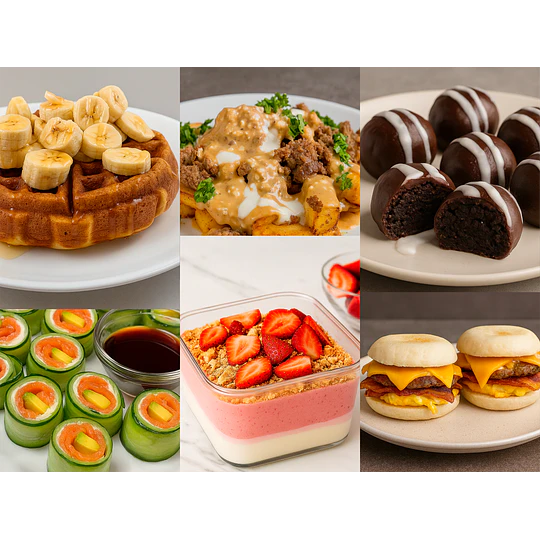 ¡¡UFF, QUÉ RICO!! +80 RECETAS para que HACER DIETA SEA FÁCIL