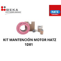 KIT MANTENCIÓN MOTOR HATZ 1D81