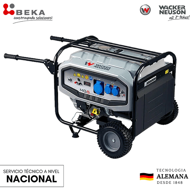 MG5 - Generador Bencinero Wacker Neuson 1