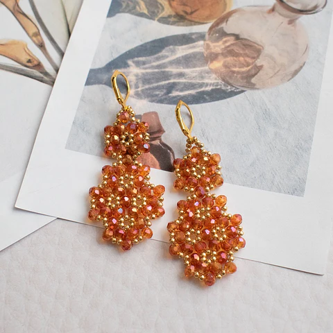 Aros "Alondra" terracota