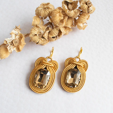 Aros "Venecia" dorado