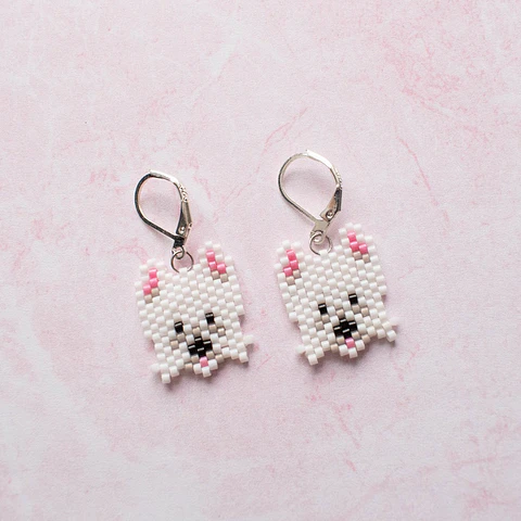 Aros "Westie" blanco