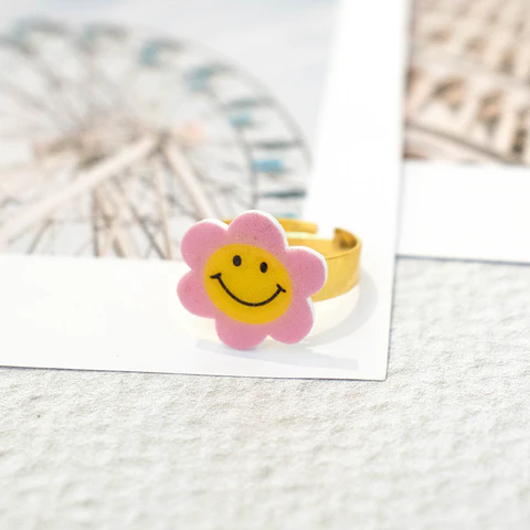Anillo TR "Flor sonriente"
