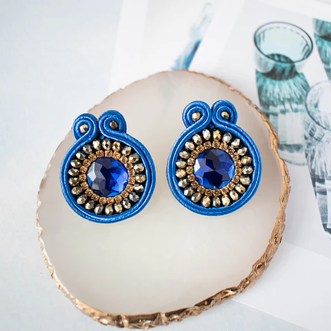 Aros "Sencillos" azul
