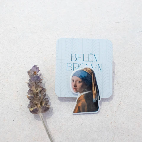 Pin "La joven de la perla"