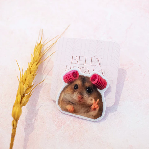Pin "Hamster paz"