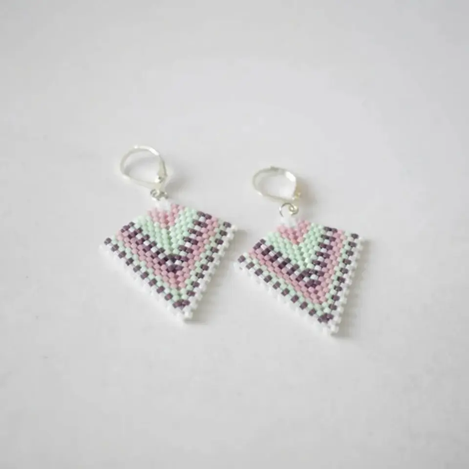 Aros  Giza  Malva, Morado Y Menta 3