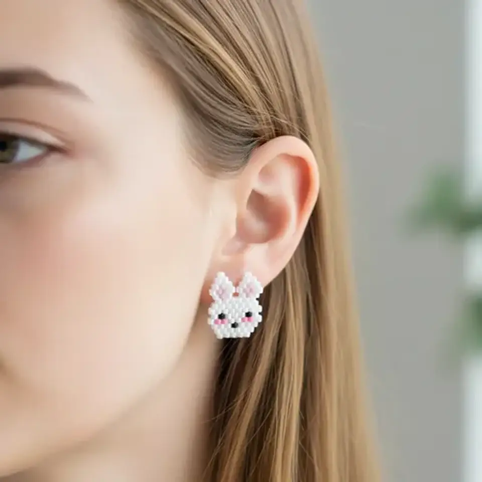 Aros  Conejo  Blanco 2