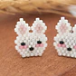 Aros  Conejo  Blanco - Miniatura 3