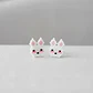 Aros  Conejo  Blanco - Miniatura 4