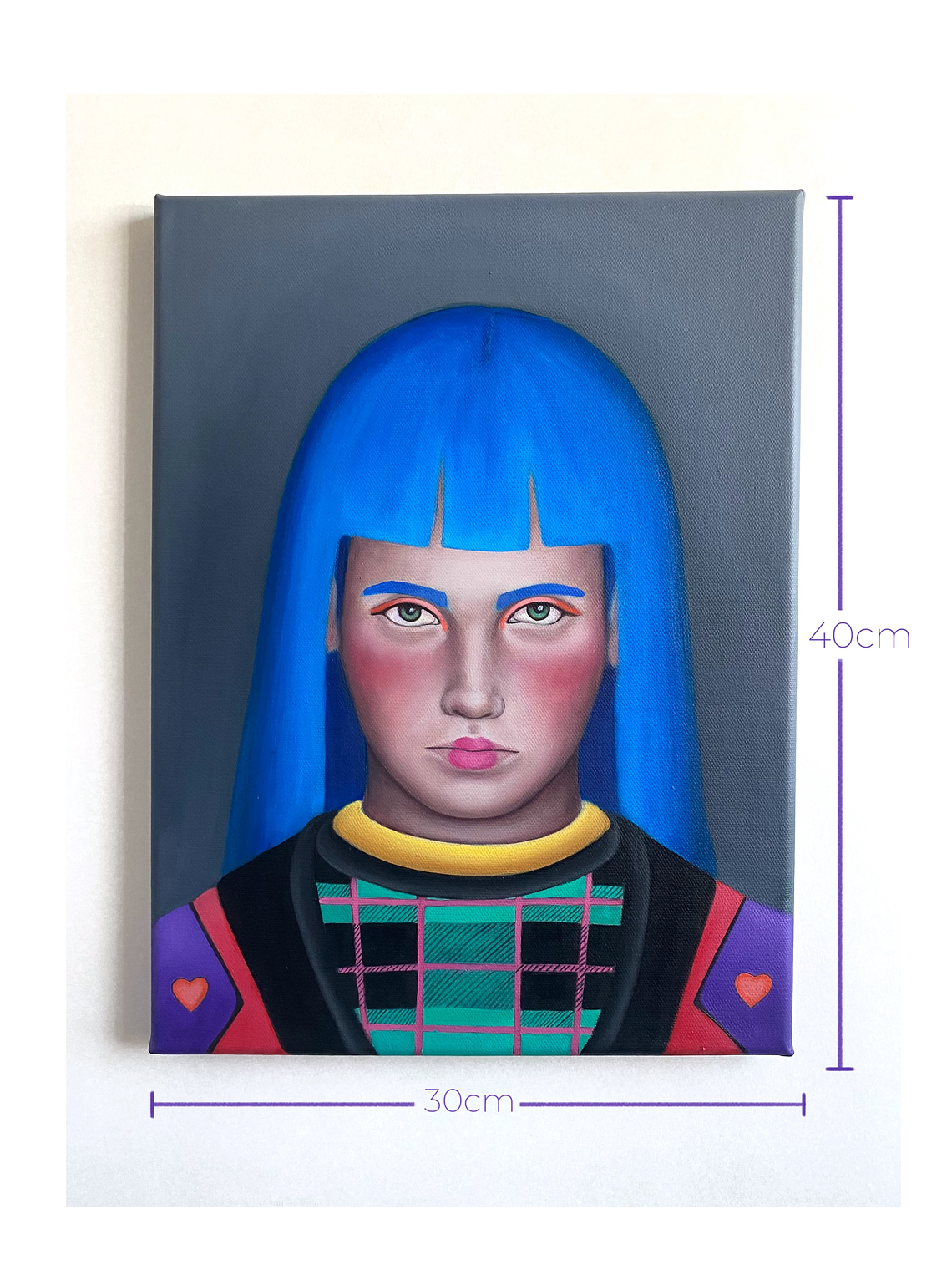 Aurora / Pintura al Óleo Original Enmarcada   6