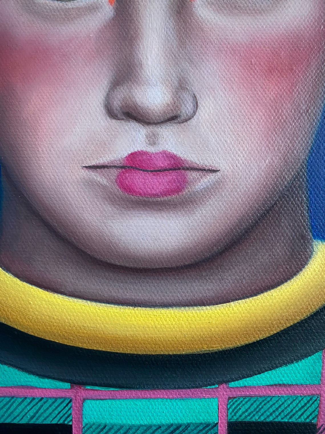 Aurora / Pintura al Óleo Original Enmarcada   4