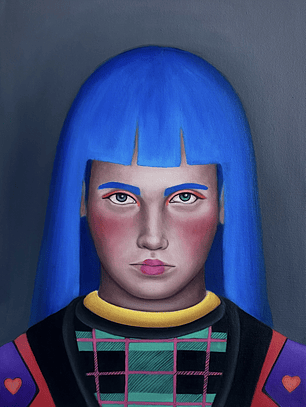 Aurora / Pintura al Óleo Original Enmarcada  