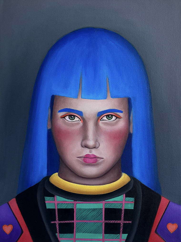 Aurora / Pintura al Óleo Original Enmarcada   1