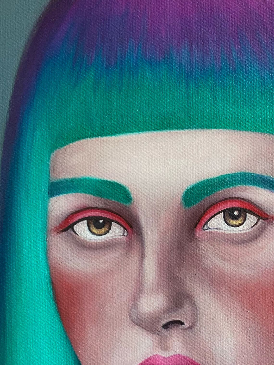 Esmeralda / Óleo Sobre Tela Original  5